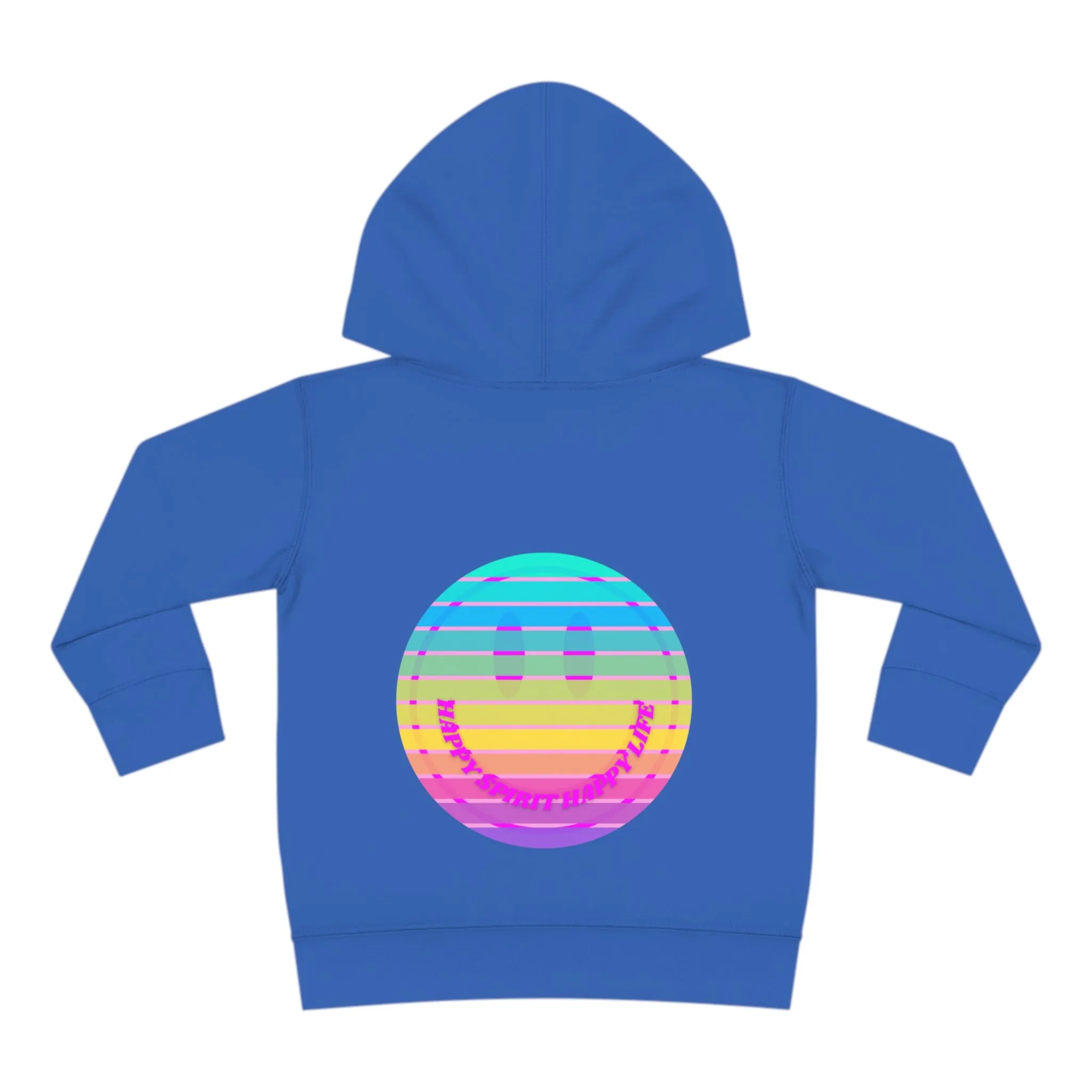 Aesthetic Hoodie for Toddler, Pink Rainbow Hoodie, Kids Smile Face Hoodie, Happy Spirit Happy Life Hoodie, Happy Mind Hoodie, Cute Kid Gifts