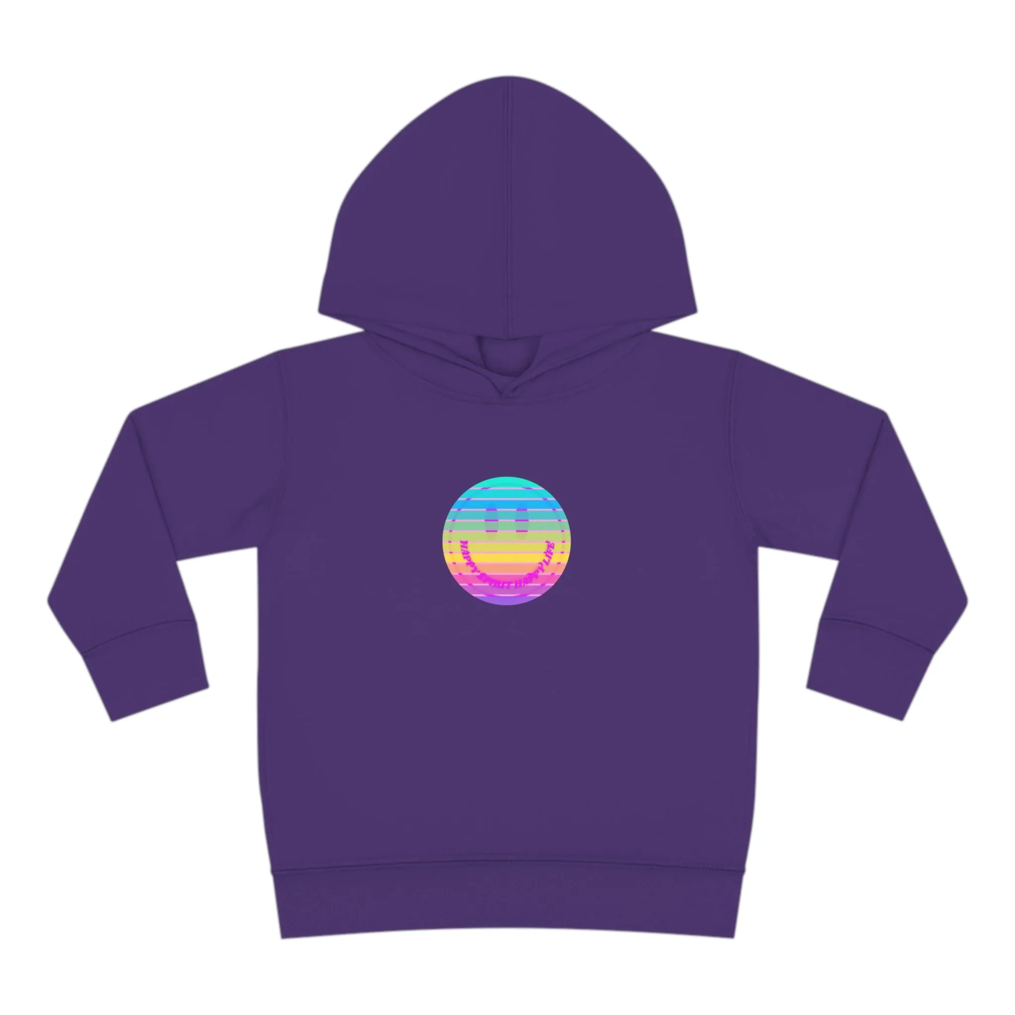 Aesthetic Hoodie for Toddler, Pink Rainbow Hoodie, Kids Smile Face Hoodie, Happy Spirit Happy Life Hoodie, Happy Mind Hoodie, Cute Kid Gifts