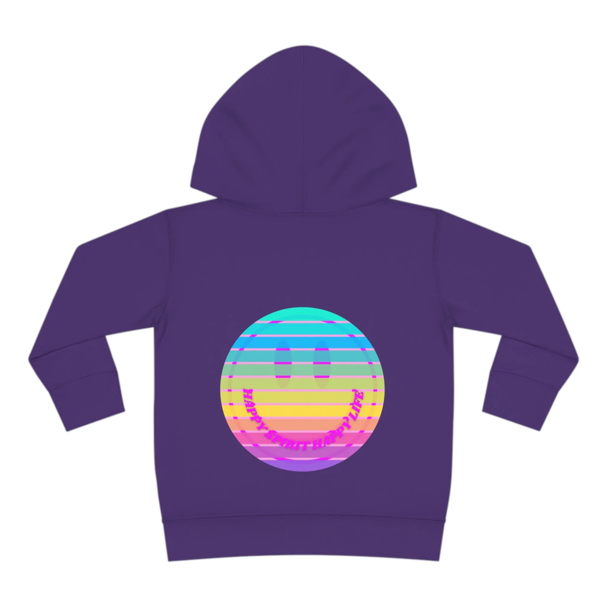 Aesthetic Hoodie for Toddler, Pink Rainbow Hoodie, Kids Smile Face Hoodie, Happy Spirit Happy Life Hoodie, Happy Mind Hoodie, Cute Kid Gifts