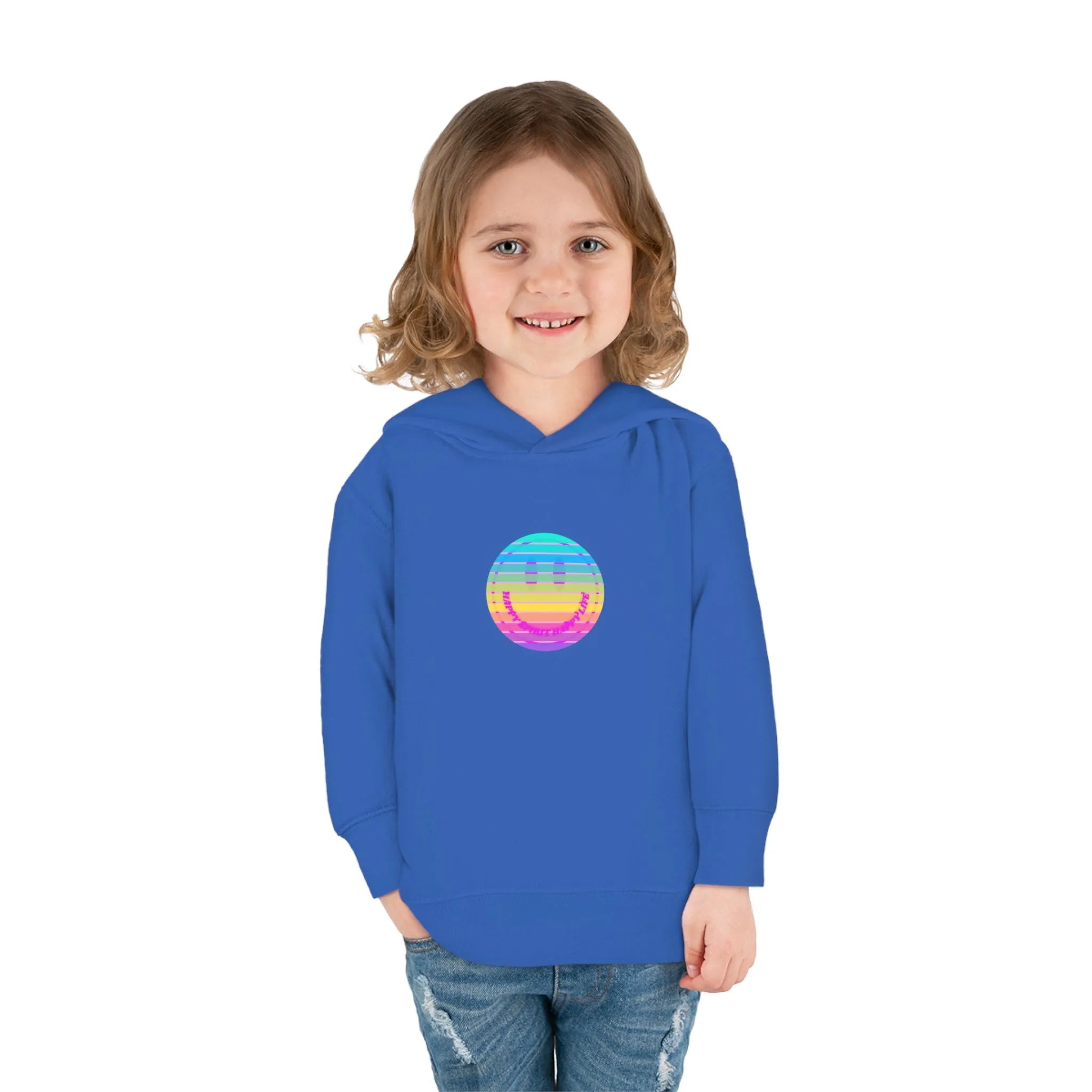 Aesthetic Hoodie for Toddler, Pink Rainbow Hoodie, Kids Smile Face Hoodie, Happy Spirit Happy Life Hoodie, Happy Mind Hoodie, Cute Kid Gifts