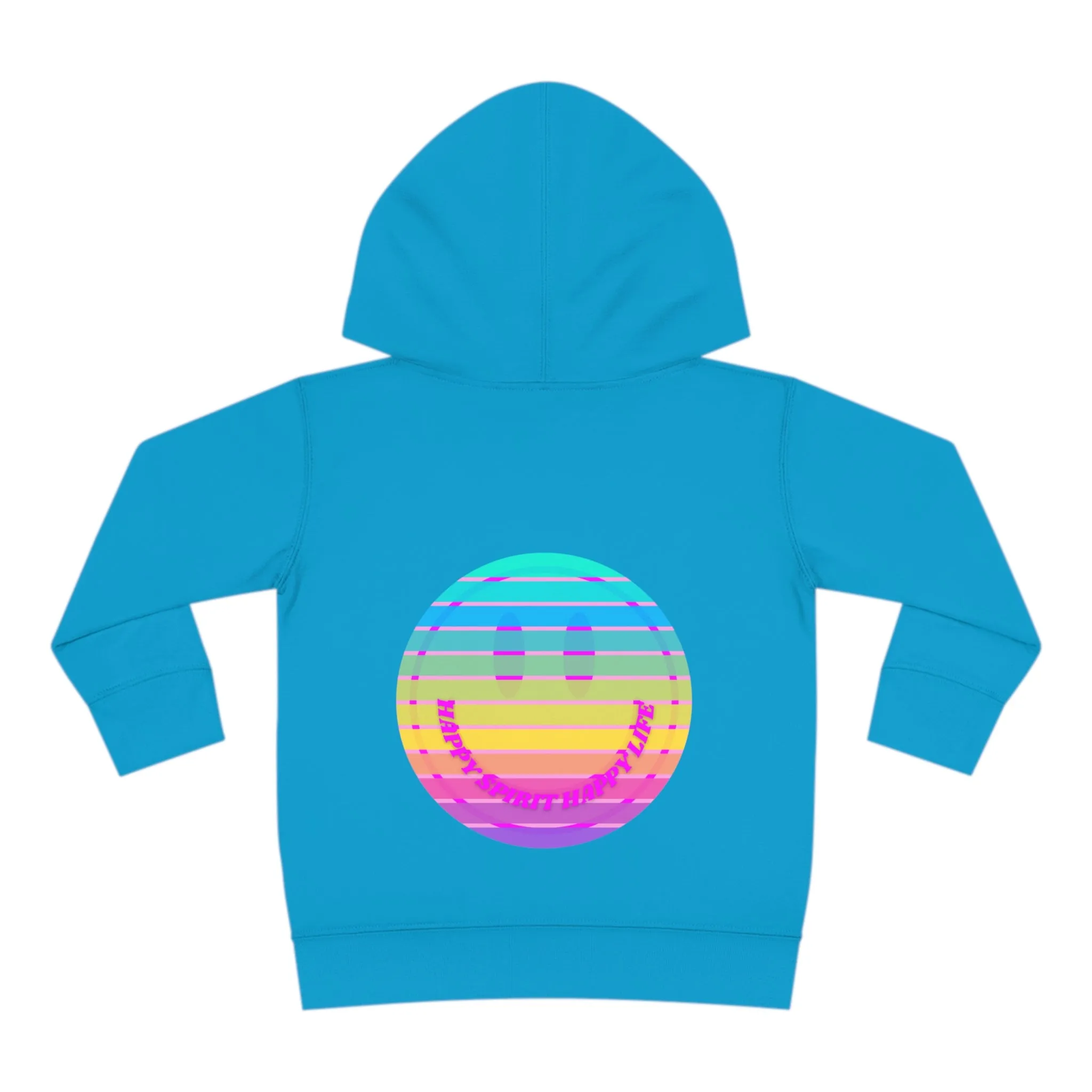 Aesthetic Hoodie for Toddler, Pink Rainbow Hoodie, Kids Smile Face Hoodie, Happy Spirit Happy Life Hoodie, Happy Mind Hoodie, Cute Kid Gifts