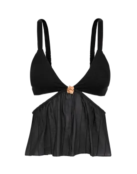 Alice Halter Top - Black