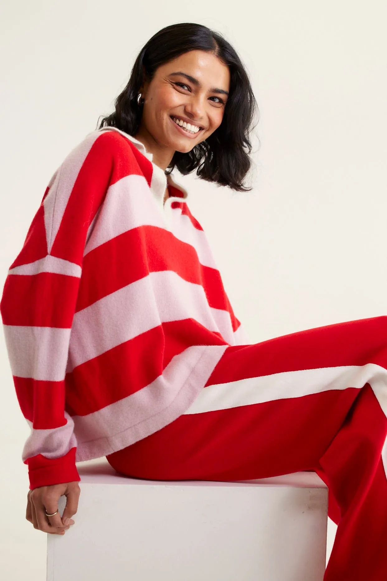 Coney Island Cashmere Sweater In Blossom