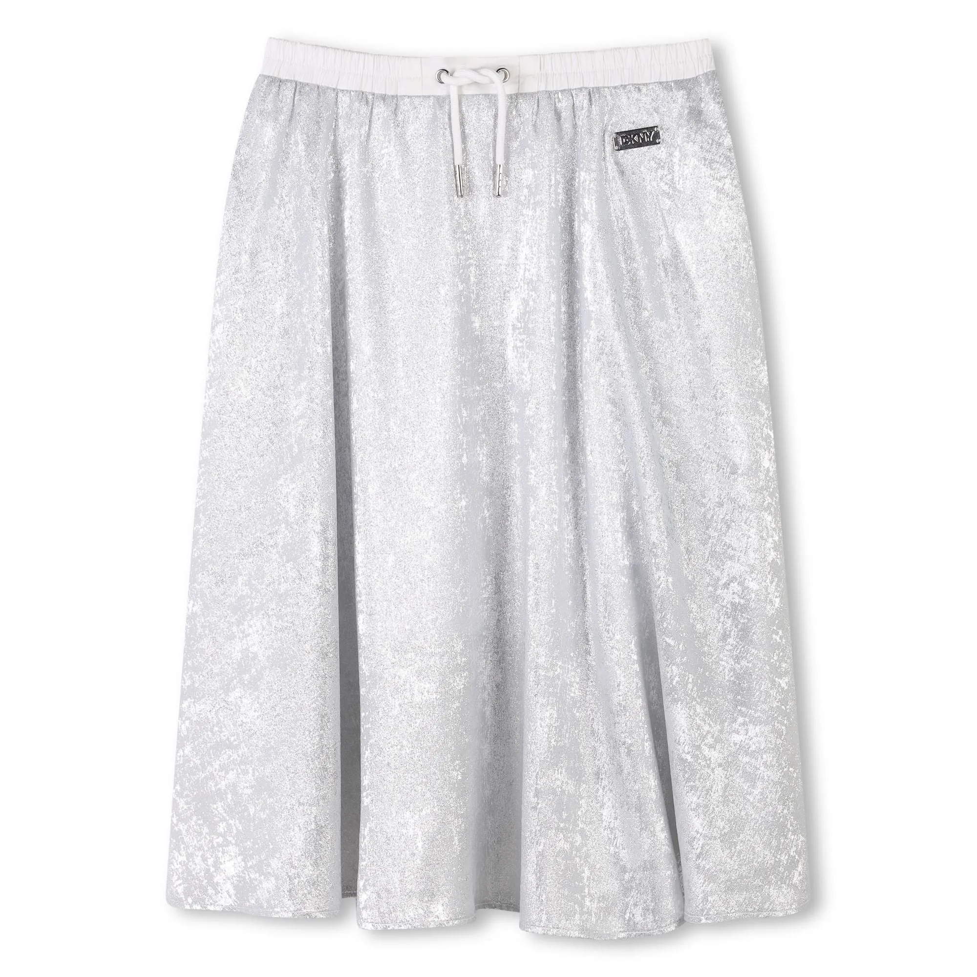 DKNY LONG SKIRT WITH DRAWSTRINGS