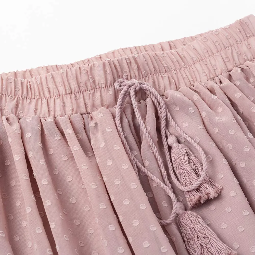 Floral Print Ruffle Mini A-Line Skirt