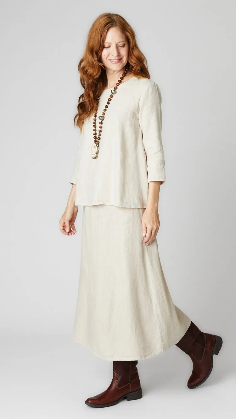 Linen A-Line Top