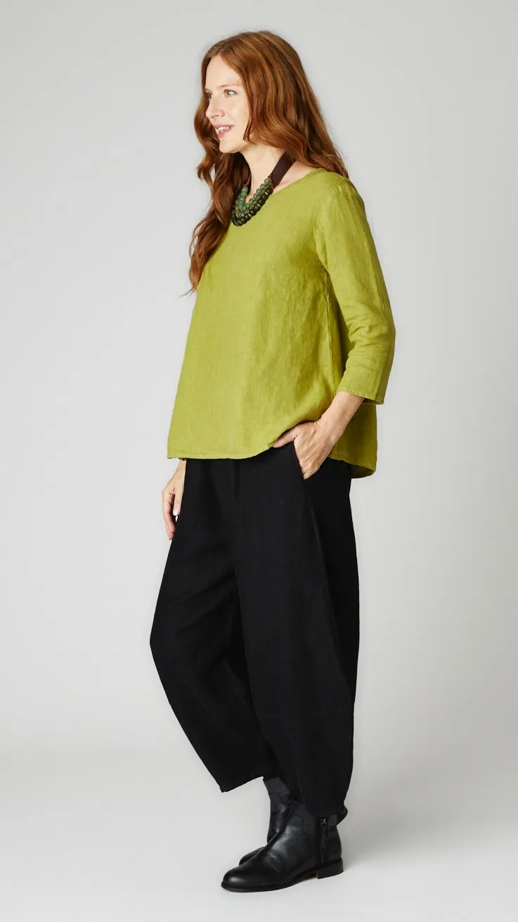 Linen A-Line Top