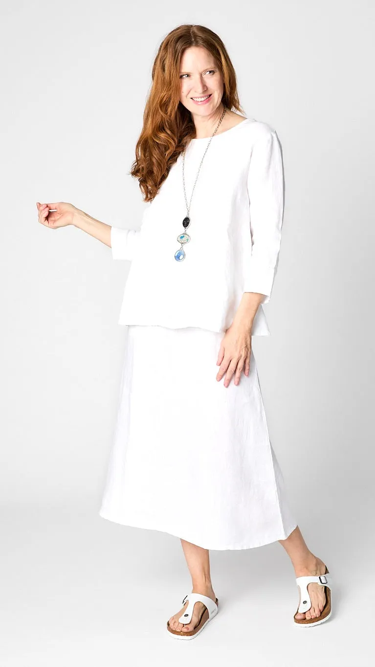 Linen A-Line Top