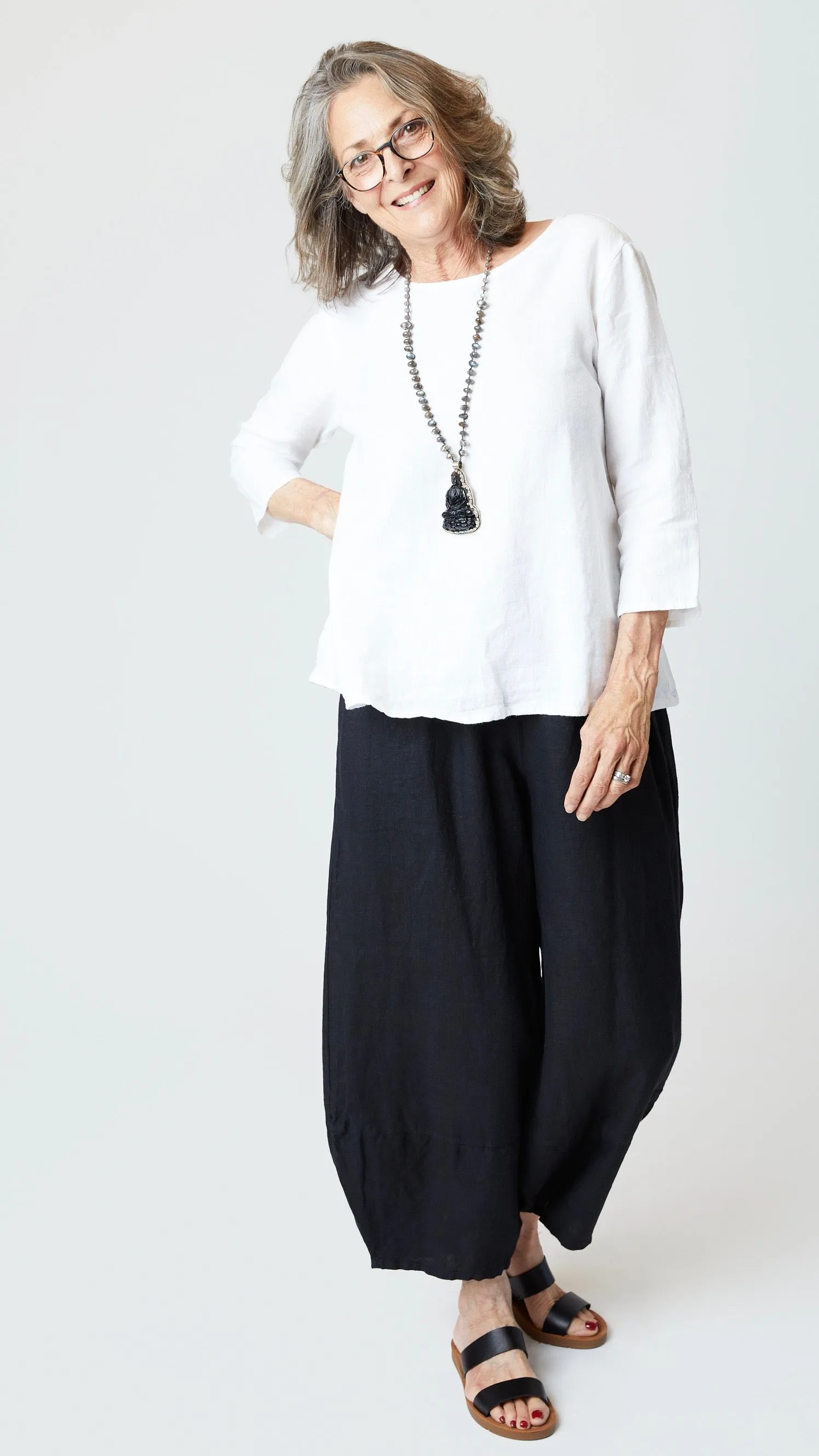 Linen A-Line Top
