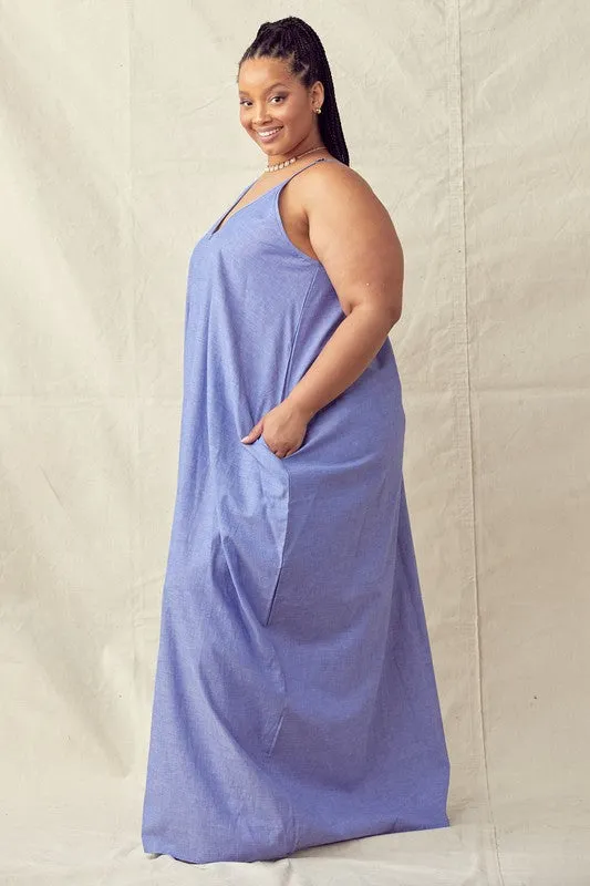 Me Time  Denim Maxi