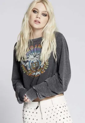 Recycled Karma - Aerosmith Sweatshirt Black