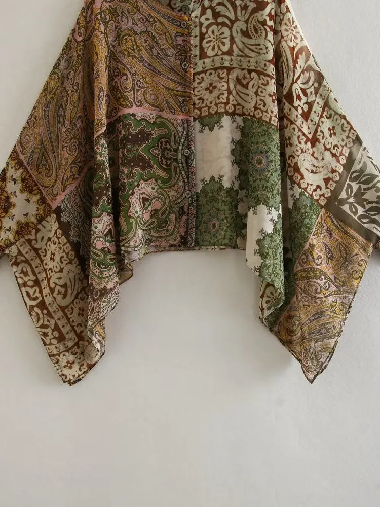 Sage Printed Coord Set