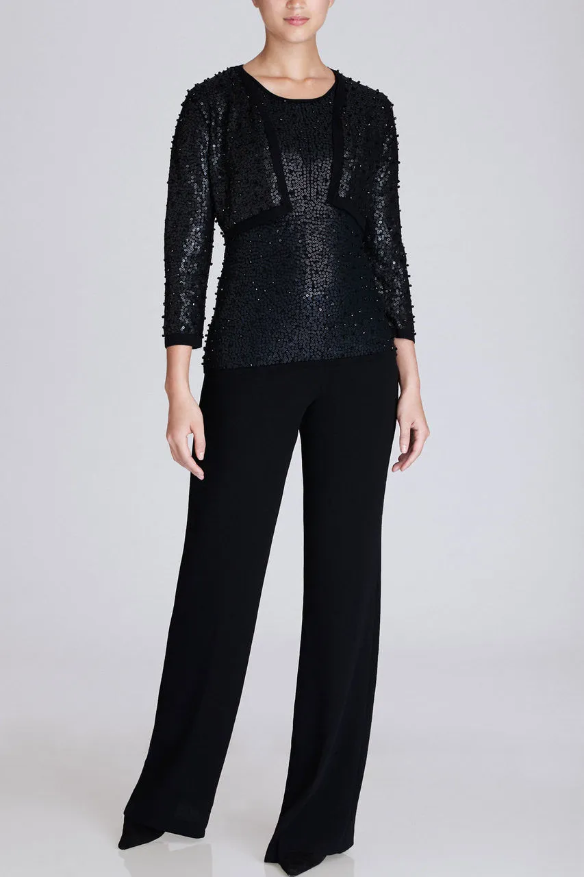 Silk Cotton Knitwear Top