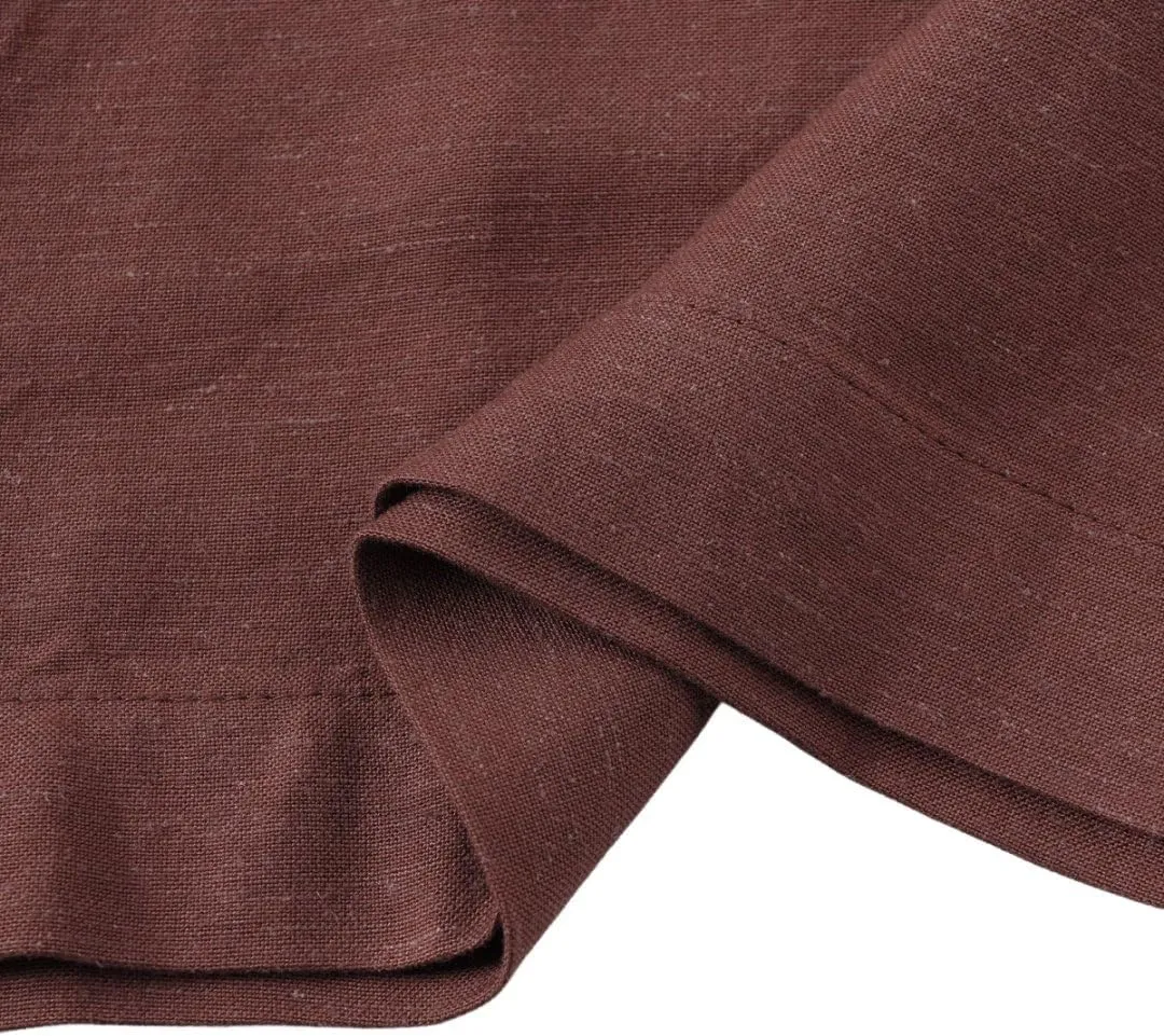 Women's Linen Wide Leg High Waist Lounge Pants
